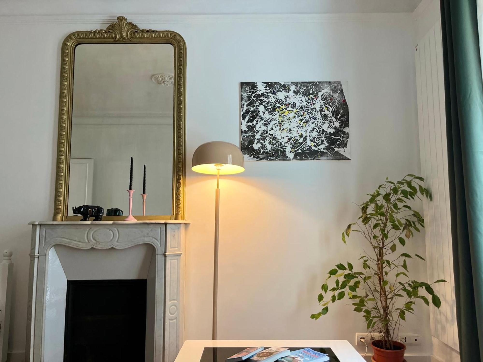 פריז Lovely Haussmannian Flat In Montparnasse מראה חיצוני תמונה