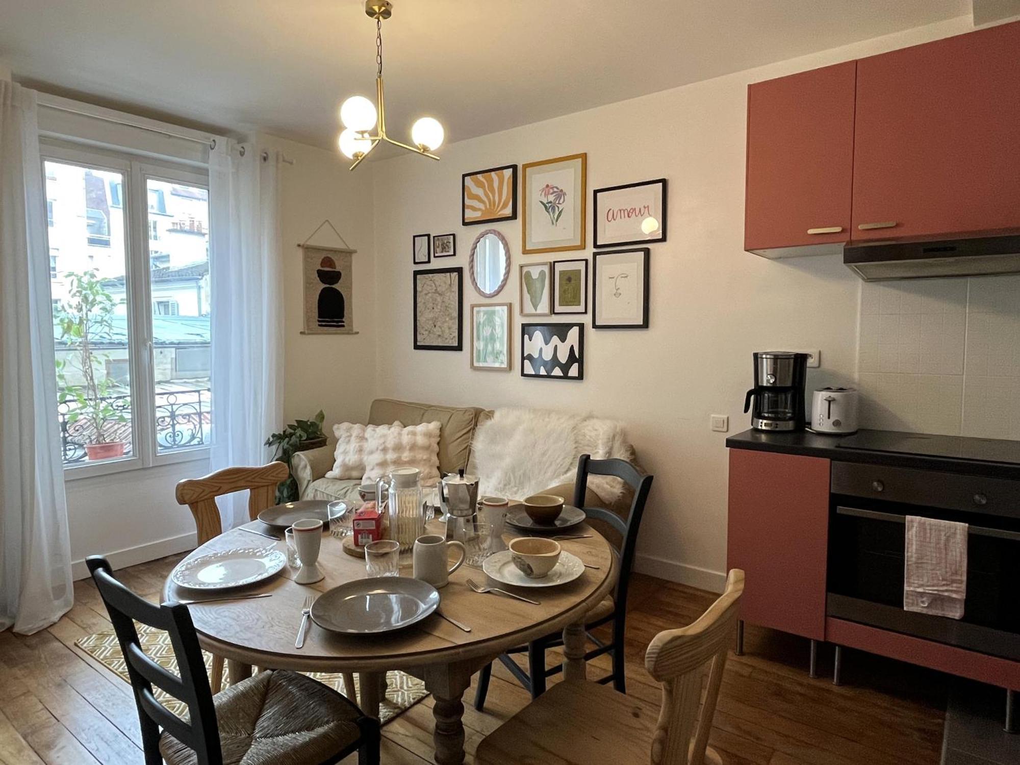 פריז Lovely Haussmannian Flat In Montparnasse מראה חיצוני תמונה